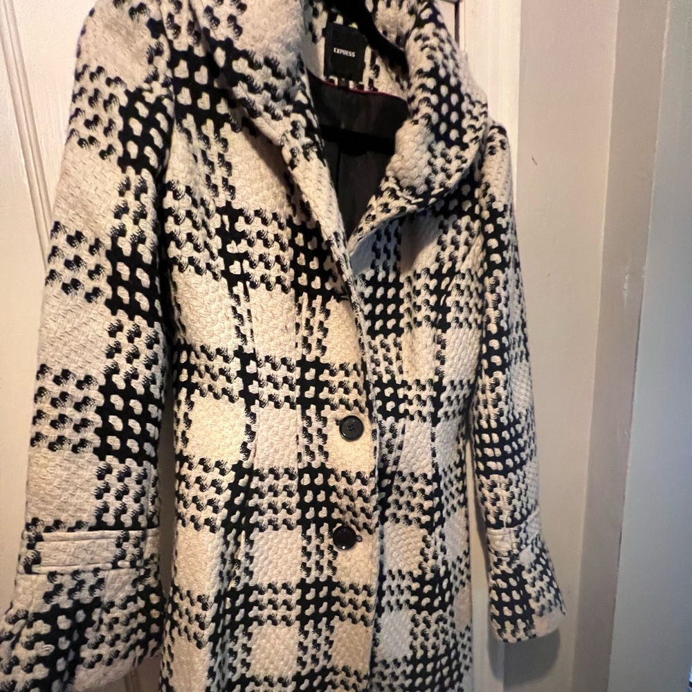 Hoodstitch Express wool coat Medium